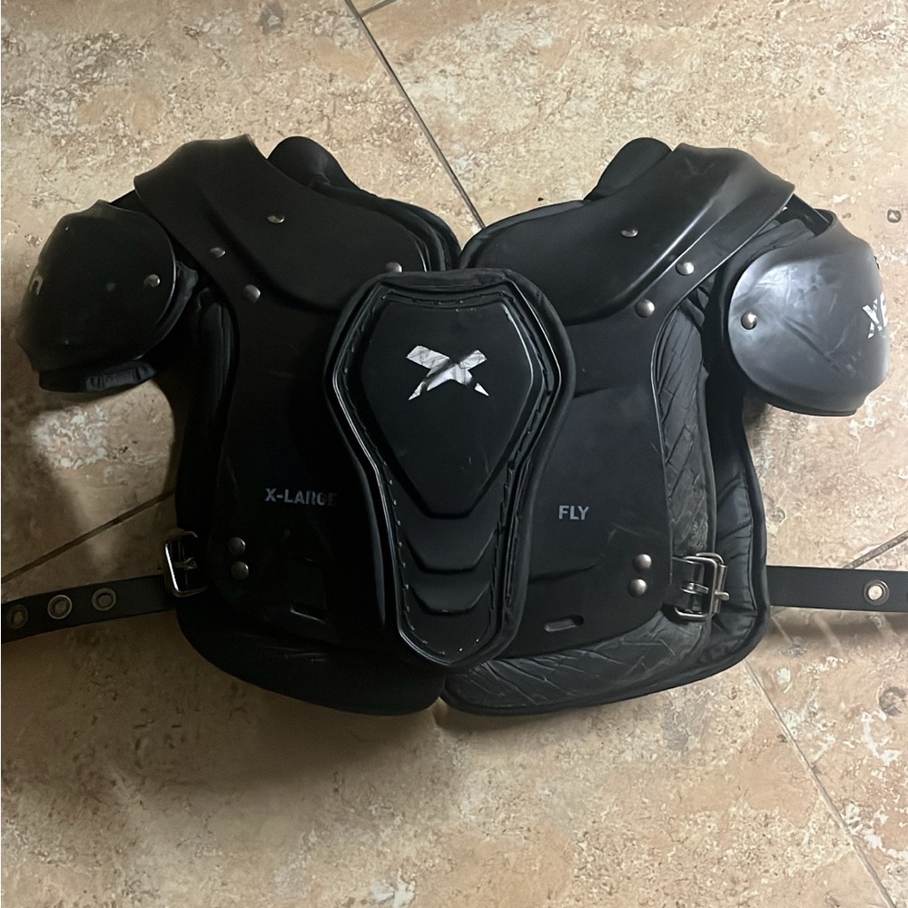 Black Kids Shoulder Pads